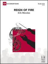Reign of Fire Concert Band sheet music cover